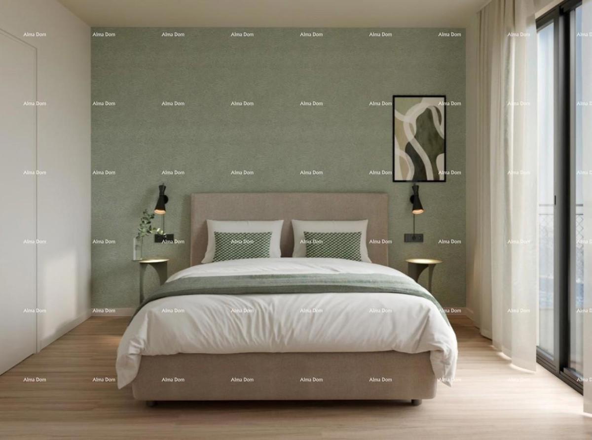 Novi projekt! Stanovi na odlični lokaciji, v bližini morja, Umag! stan E zg 2