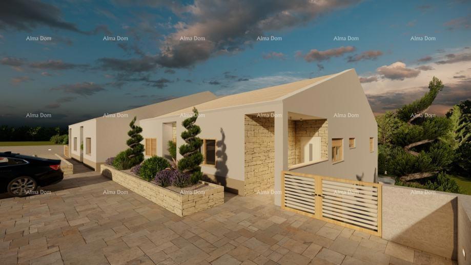 Prodaja duplex hiše v mirnem naselju blizu Vodnjana