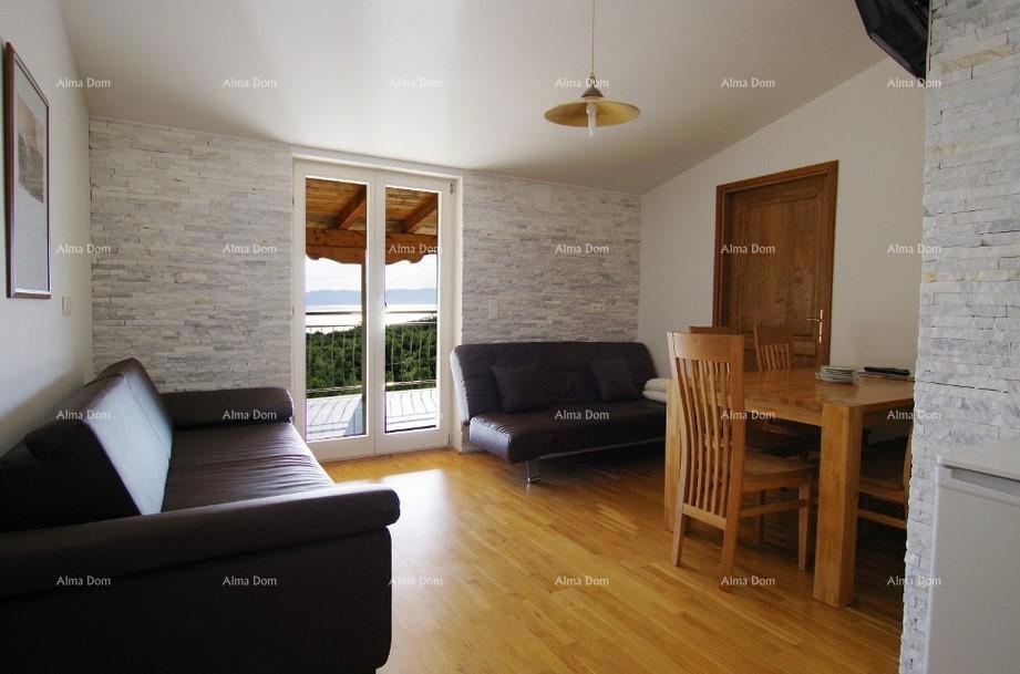 Labin, Apartmajska hiša s bazenom in pogledom na morje