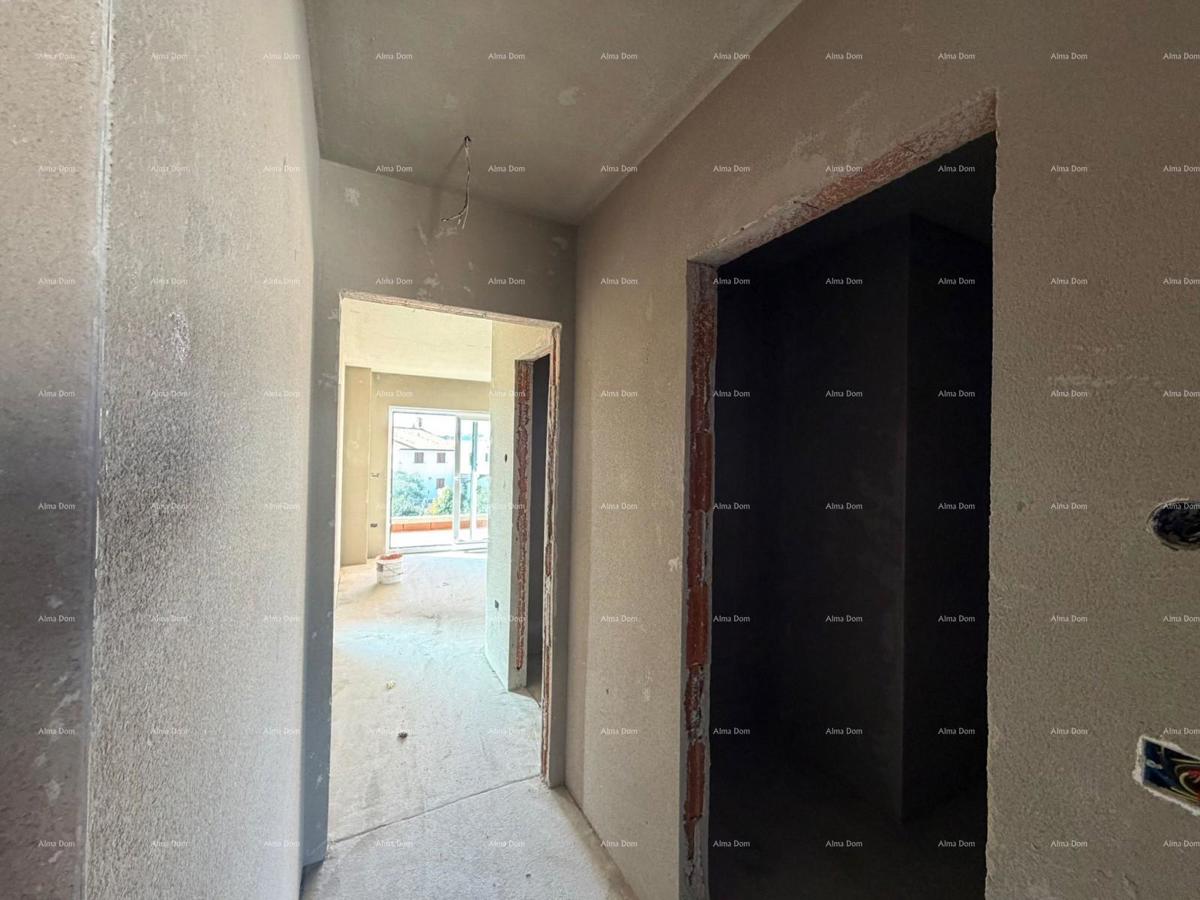 Penthouse, stan s garažom i PM, v novem stanovanjskem kompleksu, Valdebek, Pula! Zg6 S4