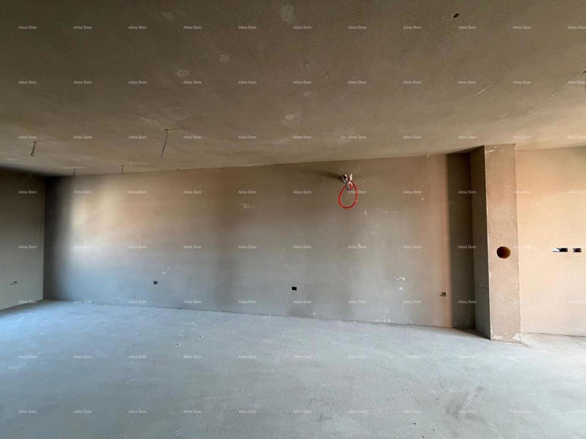 Penthouse, stan s garažom i PM, v novem stanovanjskem kompleksu, Valdebek, Pula! Zg6 S4