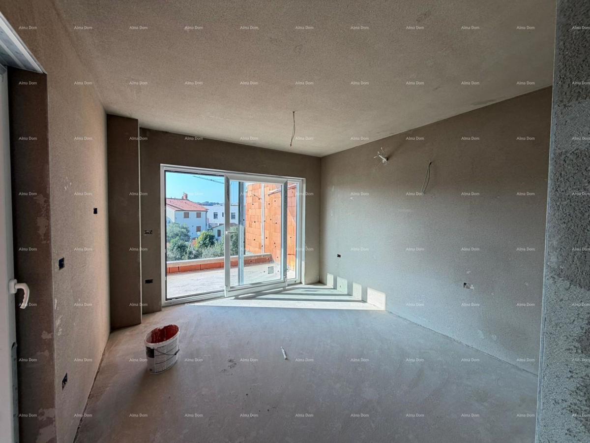 Penthouse, stan s garažom i PM, v novem stanovanjskem kompleksu, Valdebek, Pula! Zg6 S4