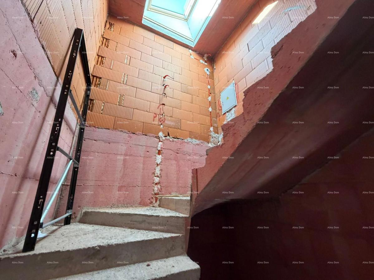 Penthouse, stan s garažom i PM, v novem stanovanjskem kompleksu, Valdebek, Pula! Zg6 S4