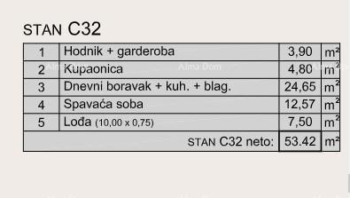 Prodaja modernih stanov v ekskluzivni stavbi s pogledom na Marinu, Pula!