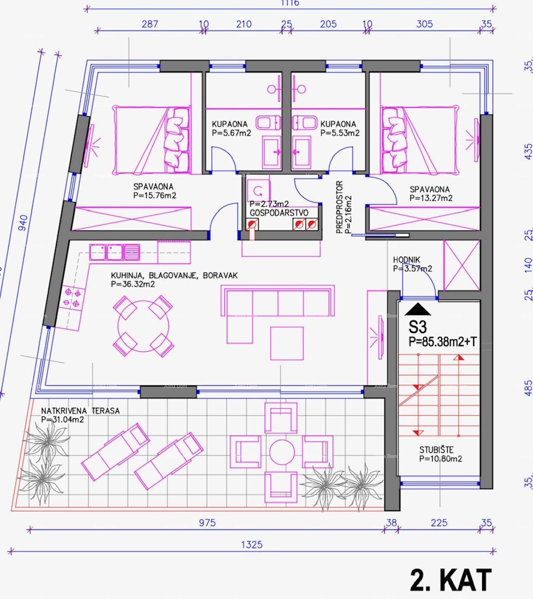 Prodaja apartmajev v novem projektu, Medulin!