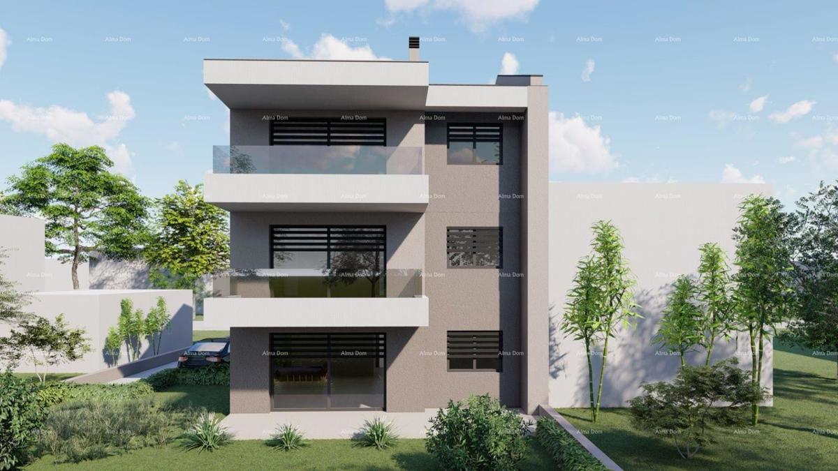 Novi projekt – stan v Valbandonu, 650 m od morja