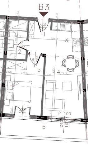 MEDULIN - Apartment in a new project / 300 m to the sea!!! (B3)