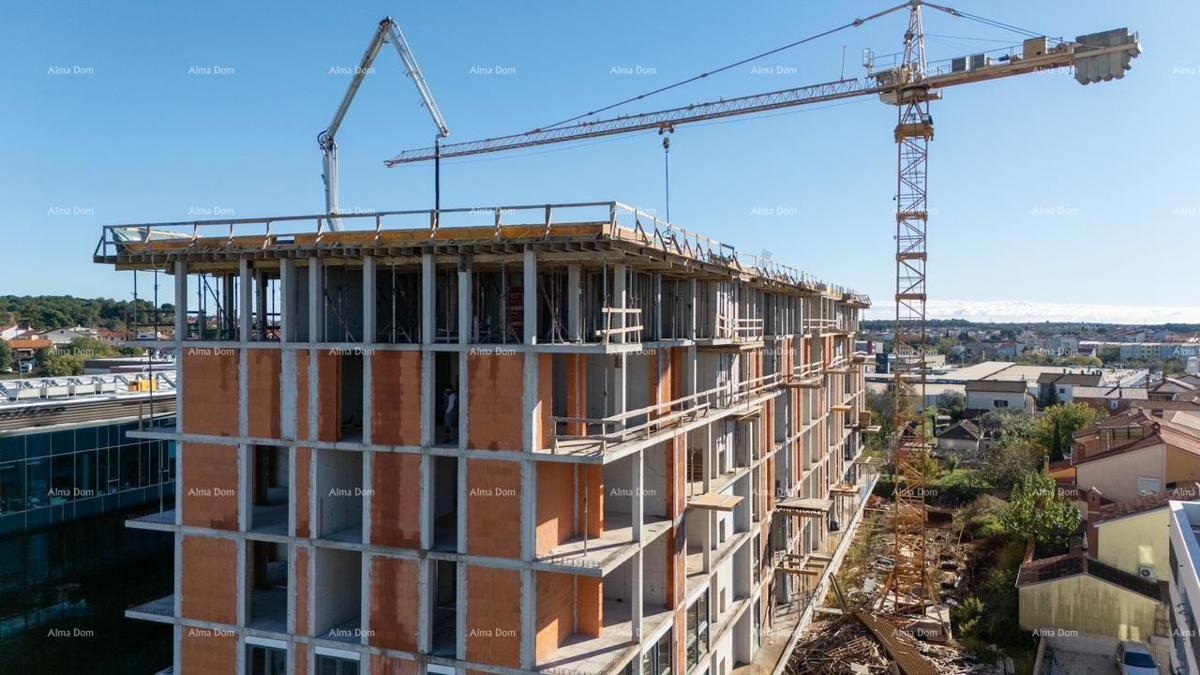 Pula, nov projekt! Večstanovanjska, moderna zgradba z dvigalom, blizu centra. S84