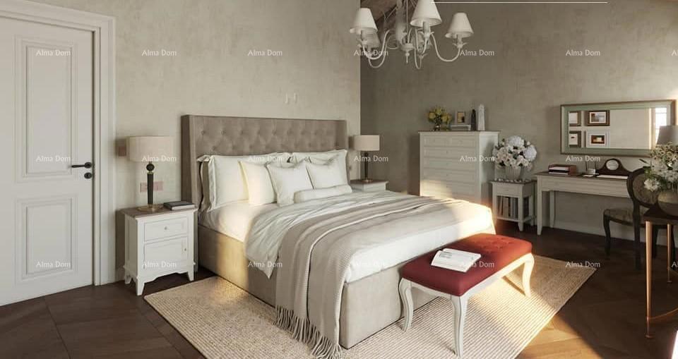 Motovun – Građevinsko zemljište 1.965 m² s projektom vile in pogledom na naravo