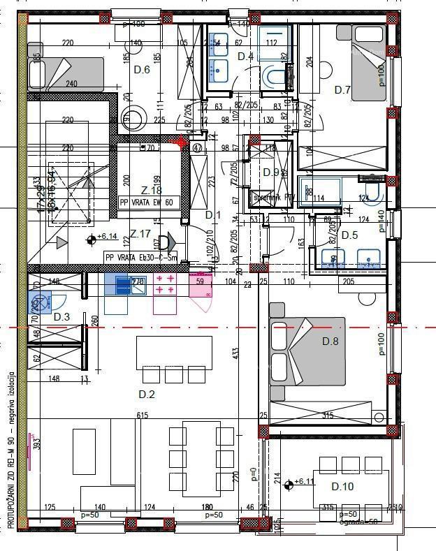 Prodaja stanovanja v novogradnji – Pula, Veli Vrh, S-D Z- B