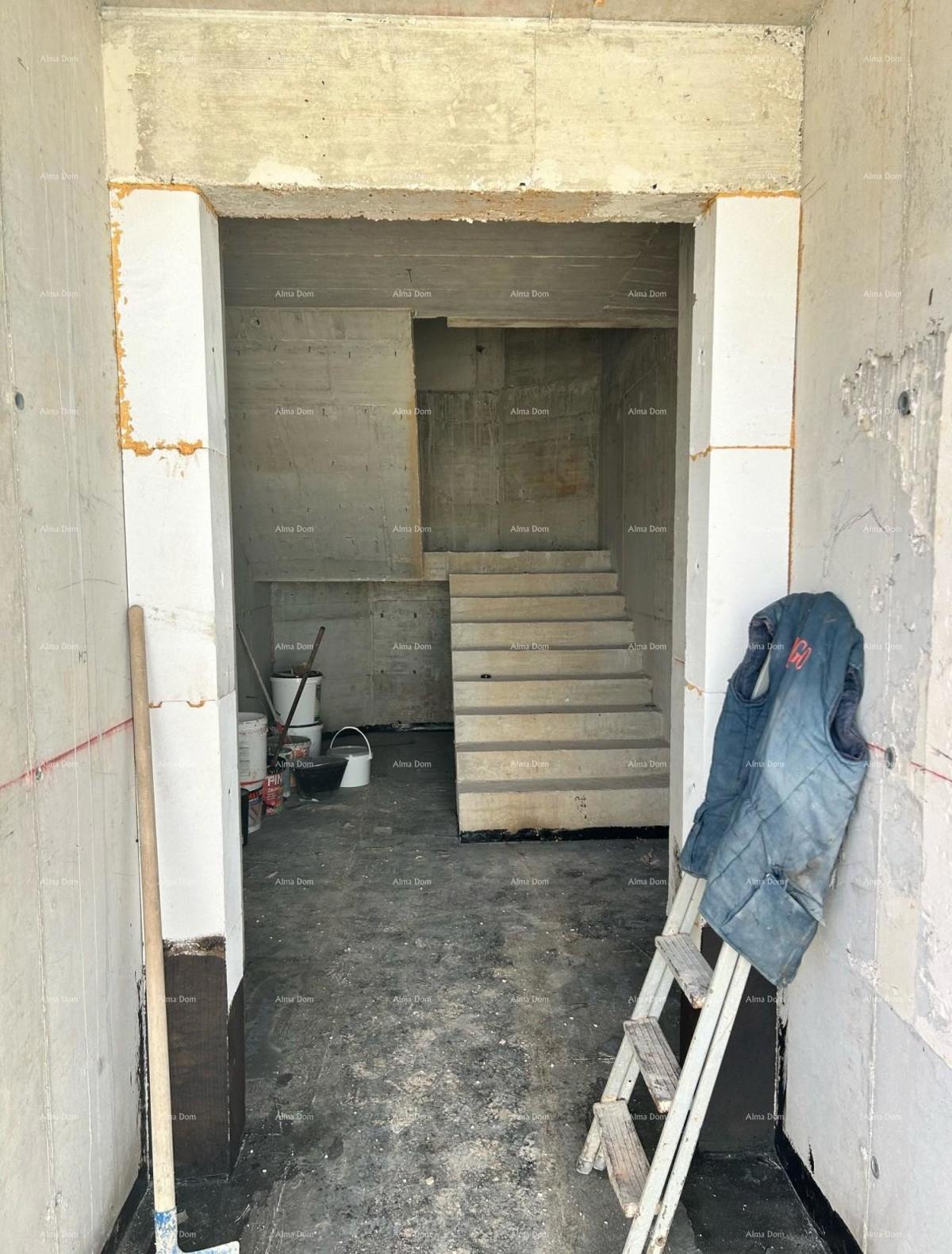 Prodaja stanovanj v gradnji, Valbandon! Pet-sobno stanovanje. Vselitev: junij 2025.