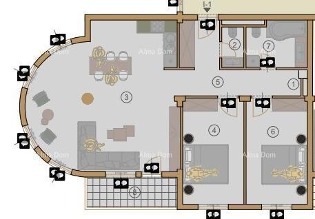 Prodamo stanovanja v novem stanovanjskem objektu v gradnji, blizu sodišča, Pula!