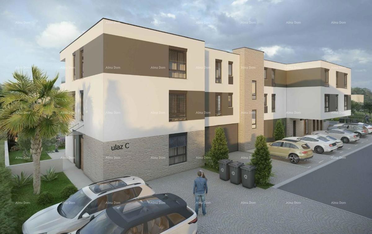 Prodaja modernih stanov v novem stanovanjskem projektu, Štinjan, C2