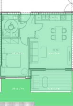 UMAG – Novogradnja! Stan s vrtom i teraso v modernem stanovanjskem kompleksu, 0-14