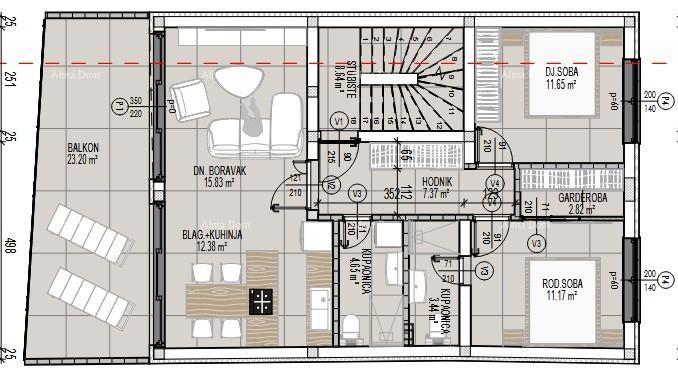 Prodaja se stanovanje v moderni novogradnji, Tar!