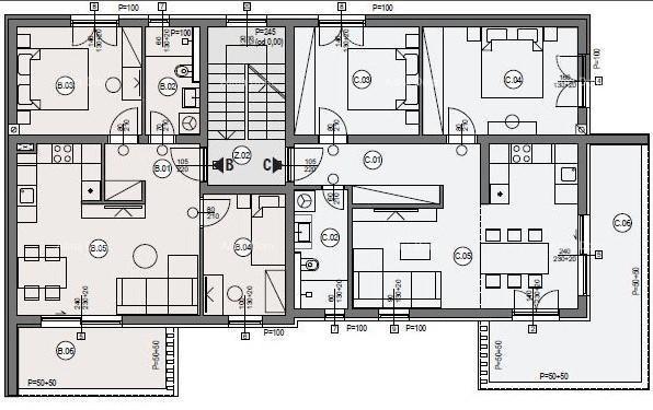 ŠTINJAN – NOVOGRADNJA V BLIŽINI MORJA IN MESTA. Stan B Zgrada D