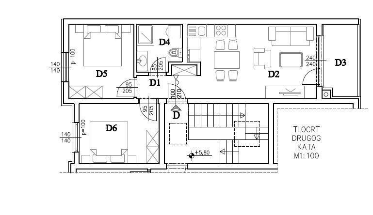 Prodaja - Moderno stanovanje v novem zasebnem stanovanjskem kompleksu v Šijani, Pula! C-D