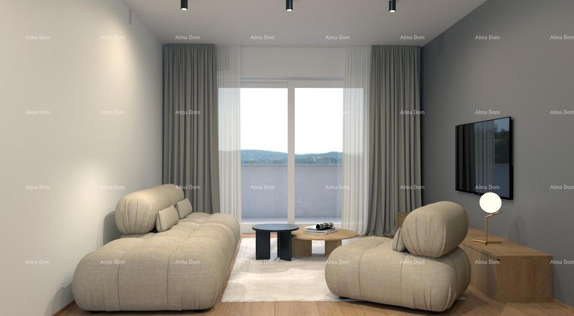 Prodaja - Moderno stanovanje v novem zasebnem stanovanjskem kompleksu v Šijani, Pula! D-D