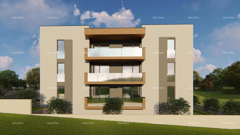 Prodaja gradbenega zemljišča s projektom, odlična lokacija, Medulin!