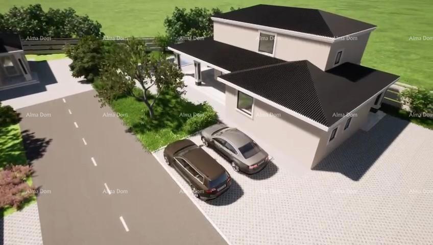 Prodaja družinske hiše s bazenom, v gradnji, Pula!