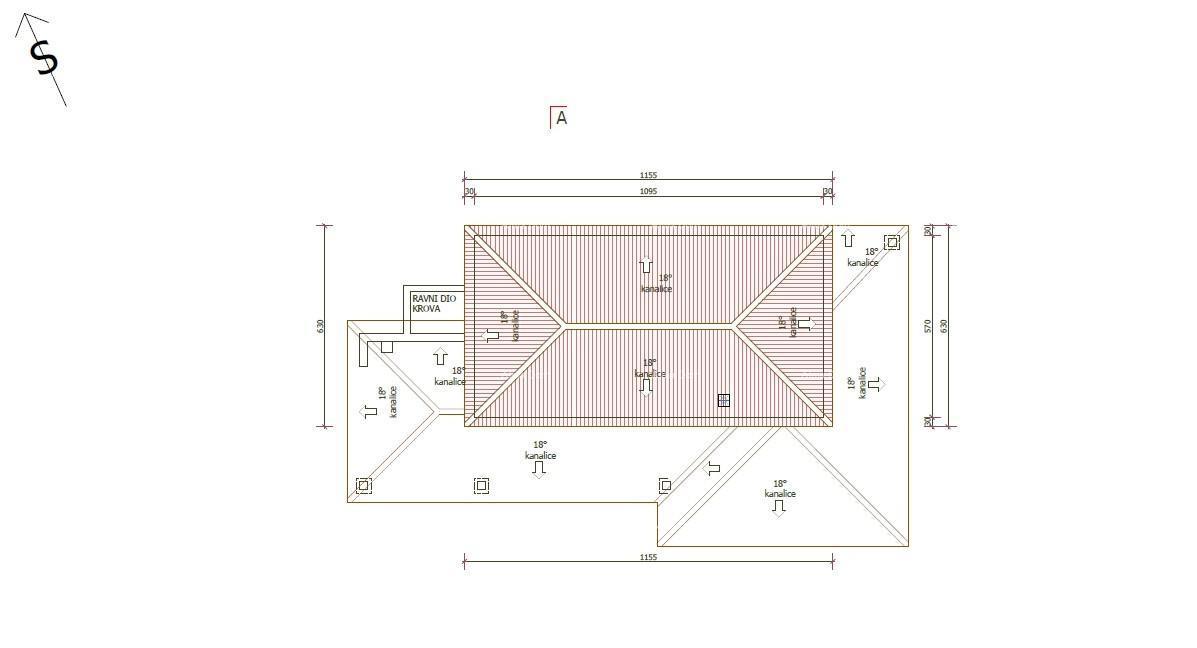 Prodaja družinske hiše s bazenom, v gradnji, Pula!