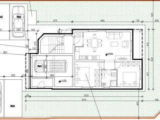 Penthouse v novi stavbi v bližini morja