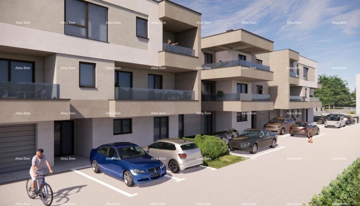 Prodaja stanov v gradnji - nov stanovanjski kompleks, Pula! Stan D zg A3