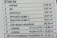 Novigrad – Novogradnja, stan 91,81 m² s dvema loggijama od 34 m².