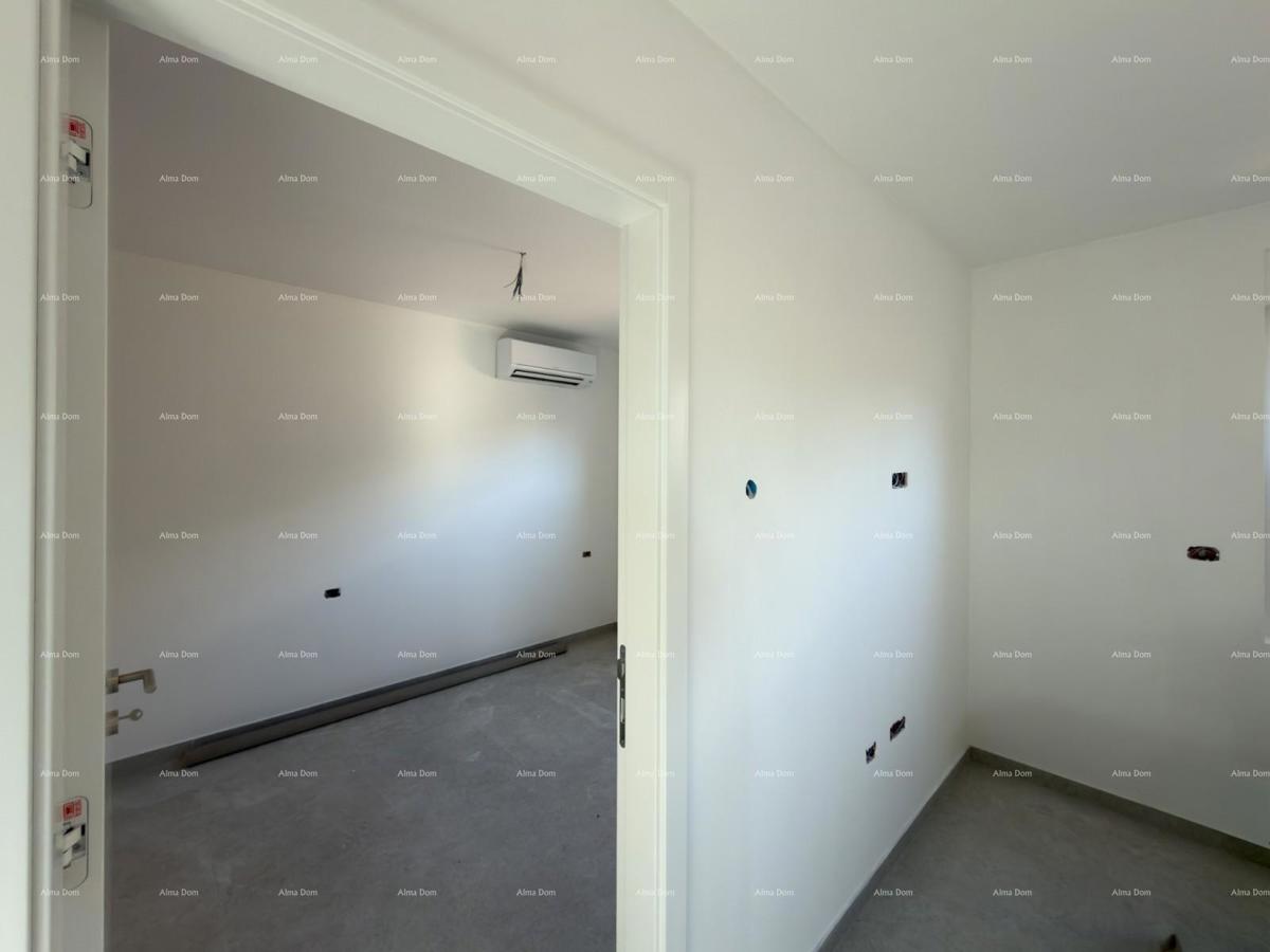 Medulin – Mukalba, novogradnja 59,50 m², ekskluzivno ob morju