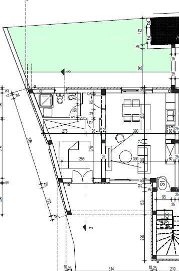 Prodaja - stan s terasom v novem stanovanjskem projektu, Ližnjan!S1