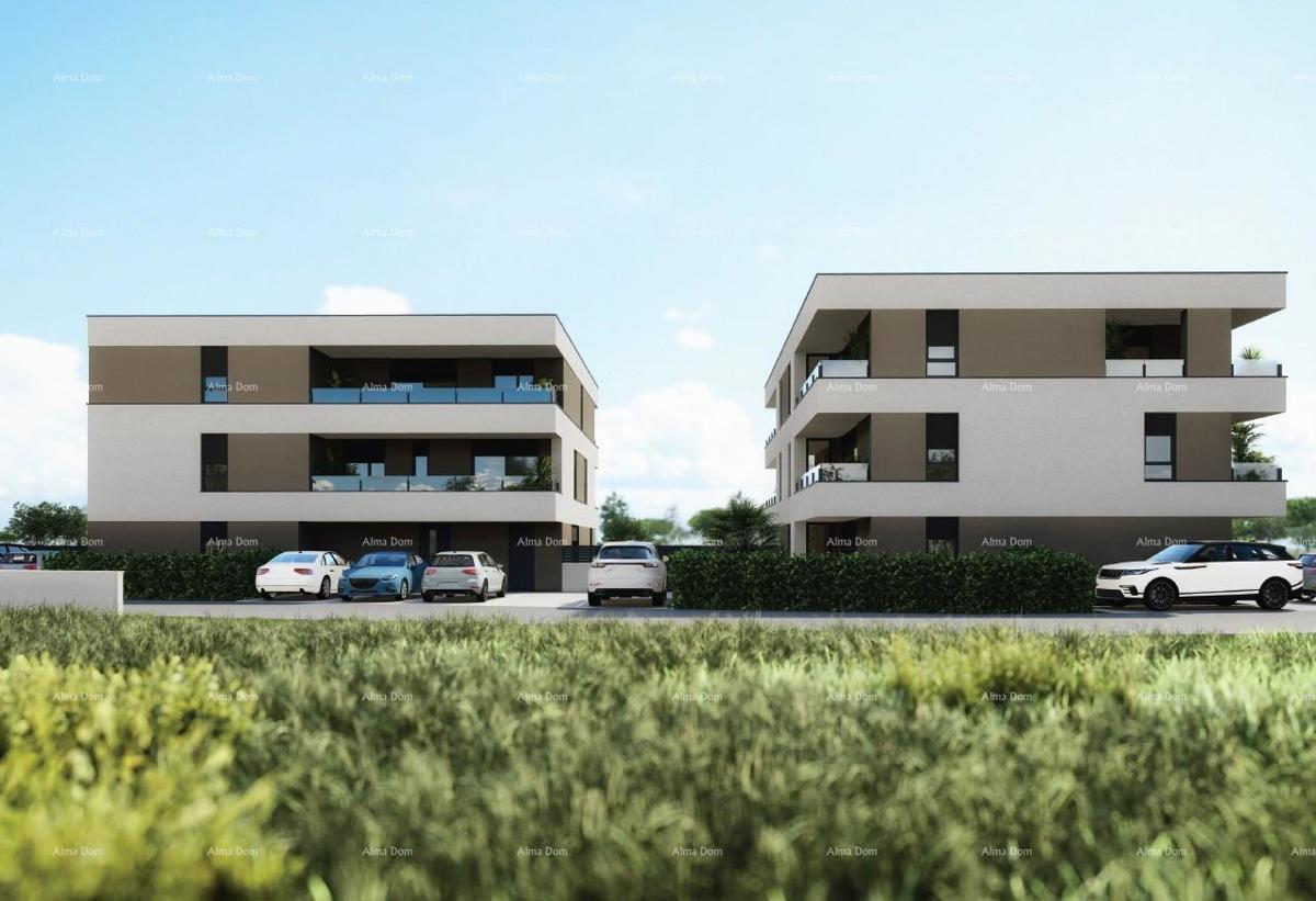 PULA, Valdebek - Stanovanje v pritličju novogradnje / A1