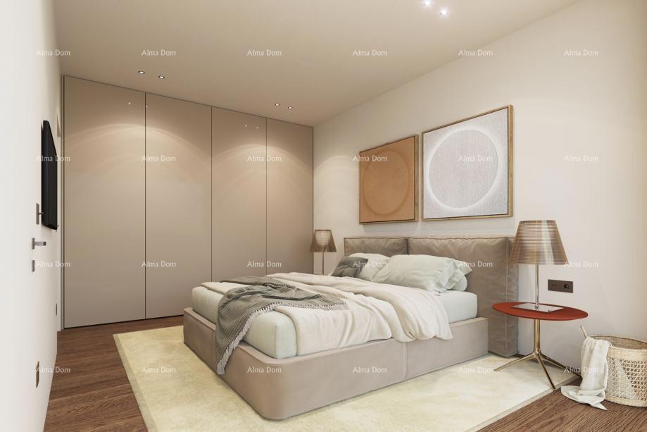 Bale. Moderna hiša v nizu s bazenom, 148,56 m²