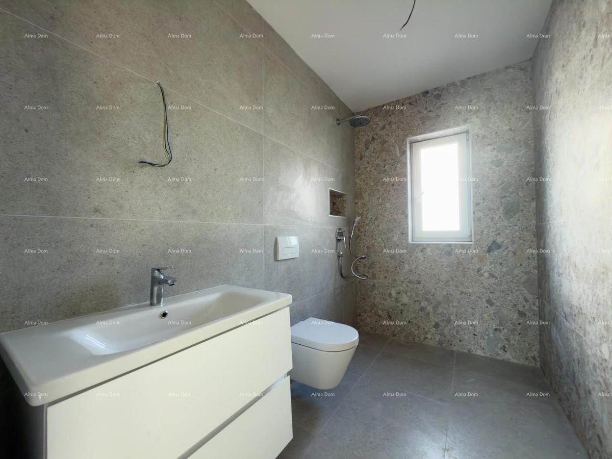 Medulin – Mukalba, novogradnja 59,50 m², ekskluzivno ob morju