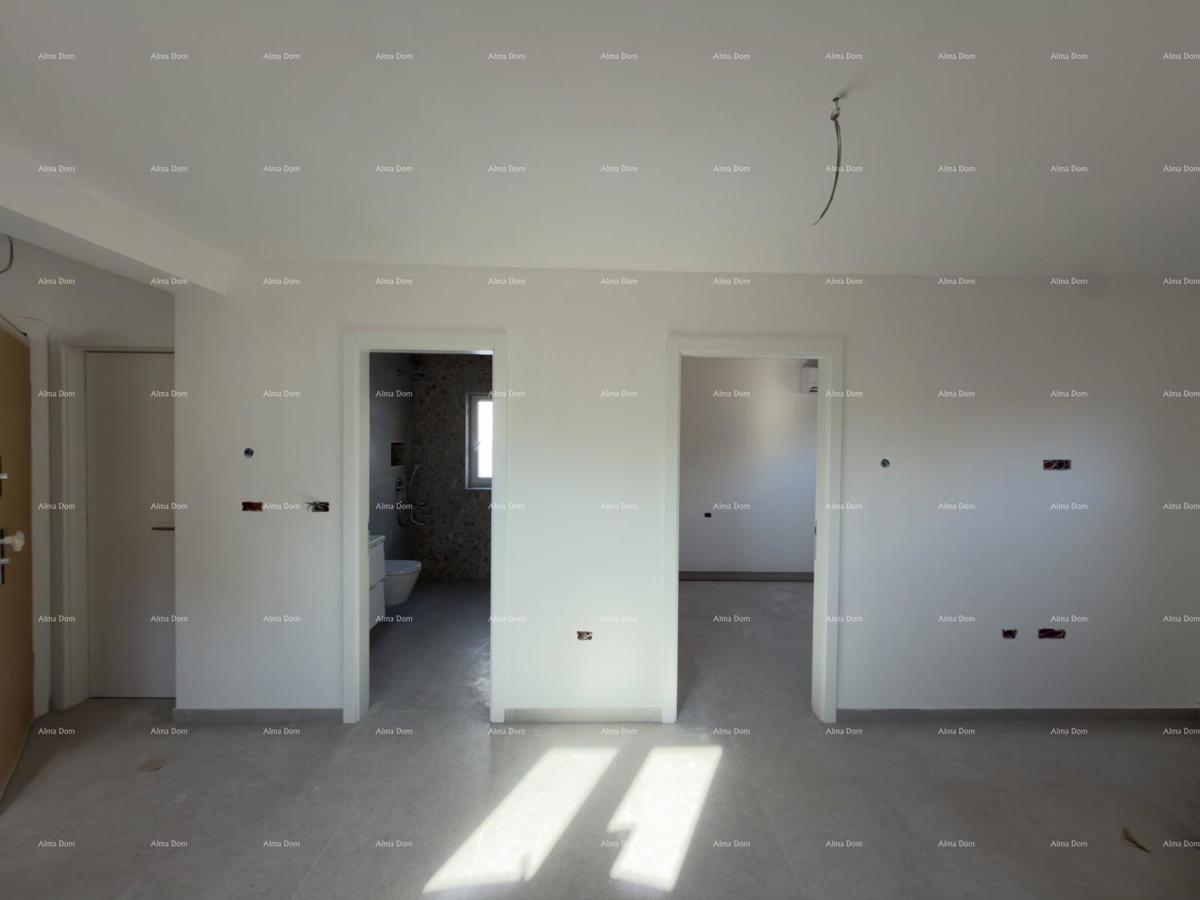 Medulin – Mukalba, novogradnja 59,50 m², ekskluzivno ob morju