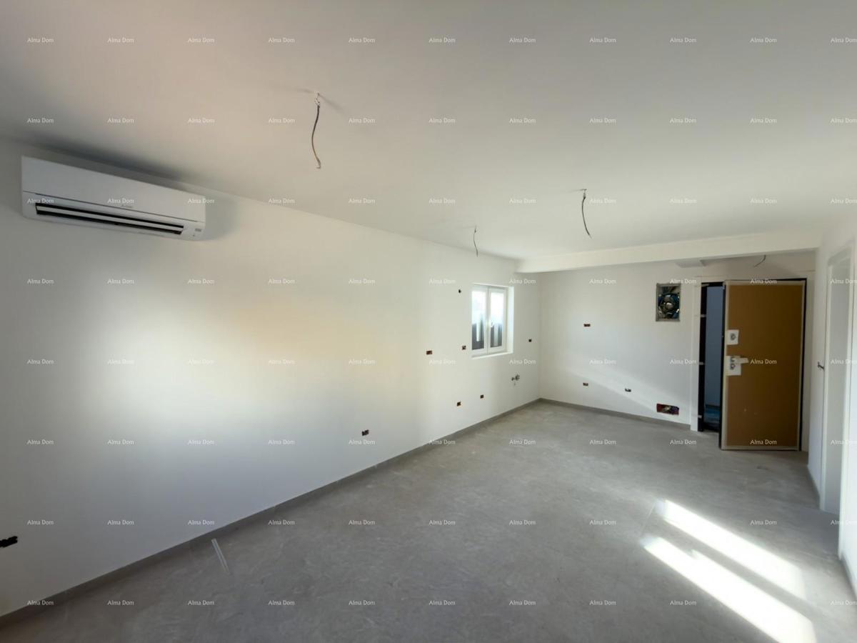 Medulin – Mukalba, novogradnja 59,50 m², ekskluzivno ob morju