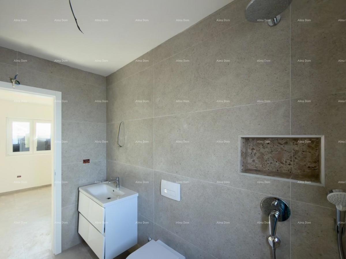 Medulin – Mukalba, novogradnja 59,50 m², ekskluzivno ob morju