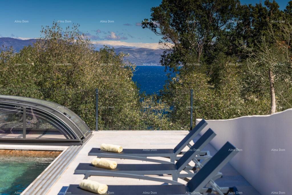 Moderna vila s grijanim bazenom i pogledom na more