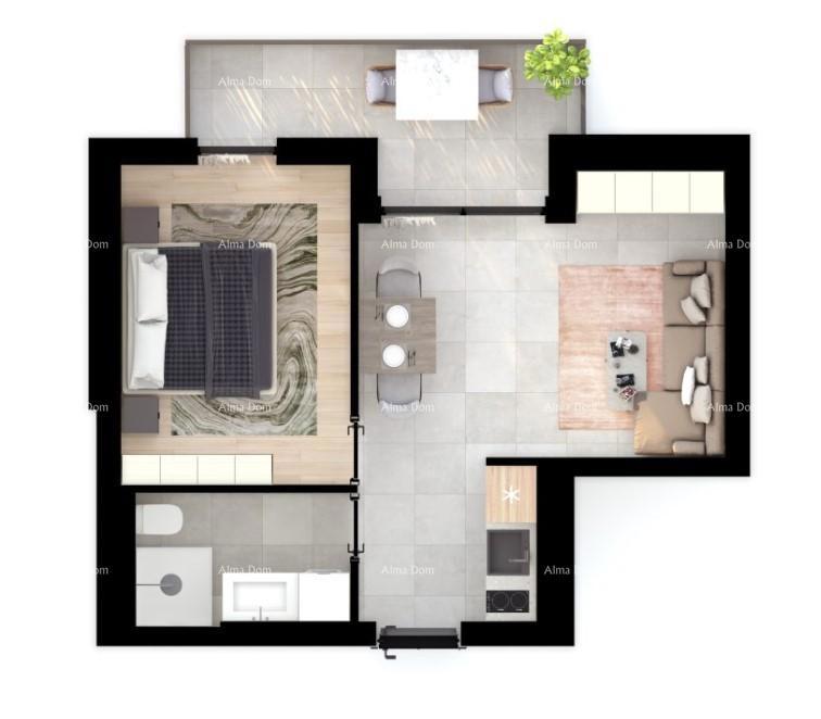 UMAG! Moderno stanovanje v vrhunskem stanovanjskem kompleksu blizu morja, S6