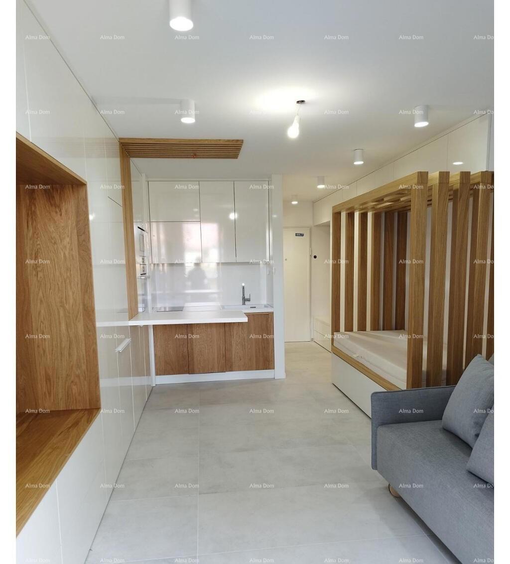 Novo prenovljeno garsonjero, Novigrad, 350 m od morja