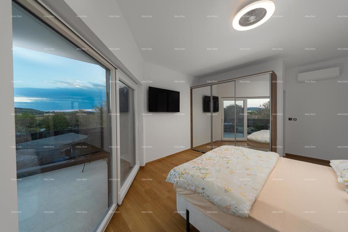 Prodaja - novo zgrajena, moderna in ekskluzivna vila s bazenom, Volme, Pula!