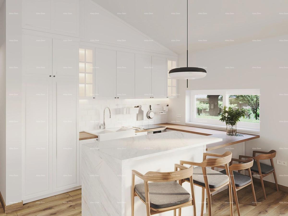 BARBAN, KOŽLJANI - Novogradnja / Dvojna gradnja, levi del. Ekološko območje