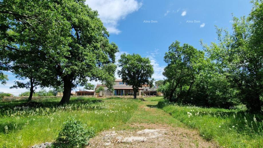 Sveti Lovreč, Čudovita kamnita vila z veliko parcelo