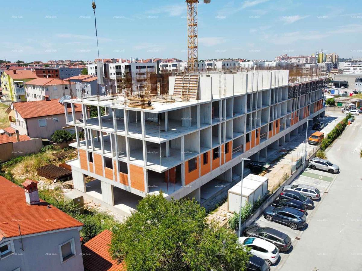 Pula, nov projekt! Večstanovanjska, moderna stavba z dvigalom, blizu centra.