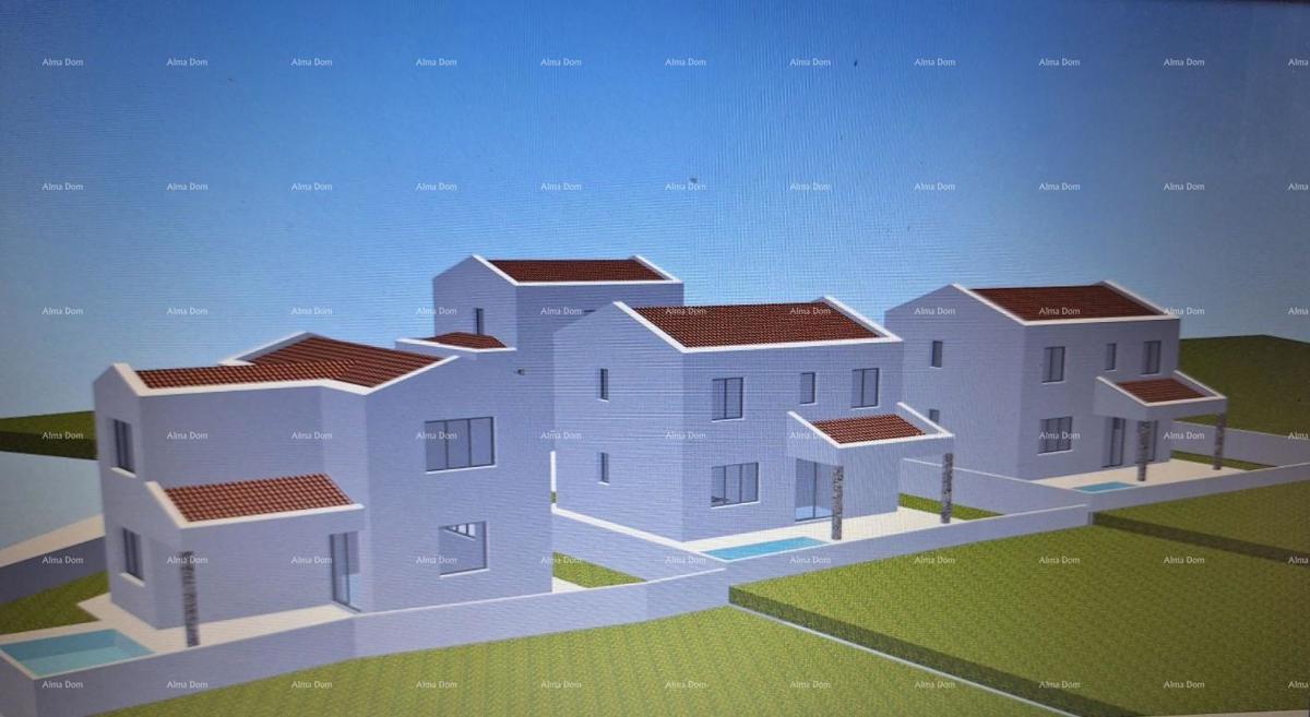 Prodamo zazidljivo zemljišče s projekti, Filipana