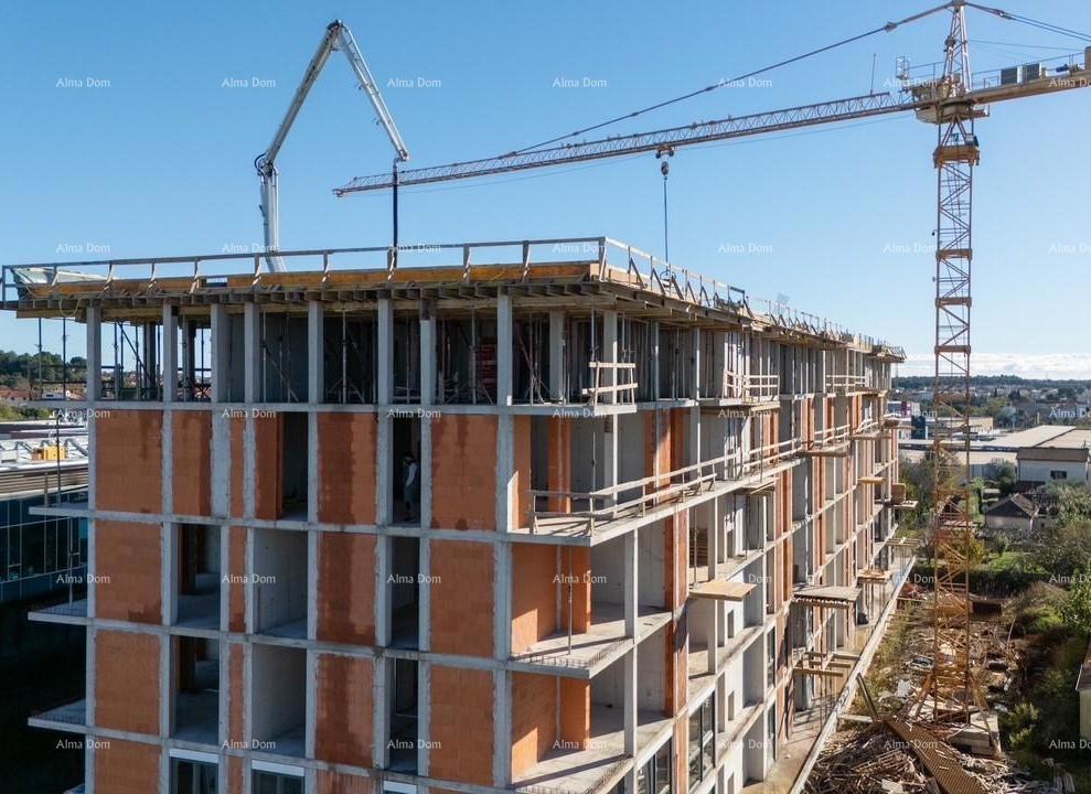 Monvidal Pula, nov projekt! Večstanovanjska, moderna zgradba z dvigalom, blizu centra. S36