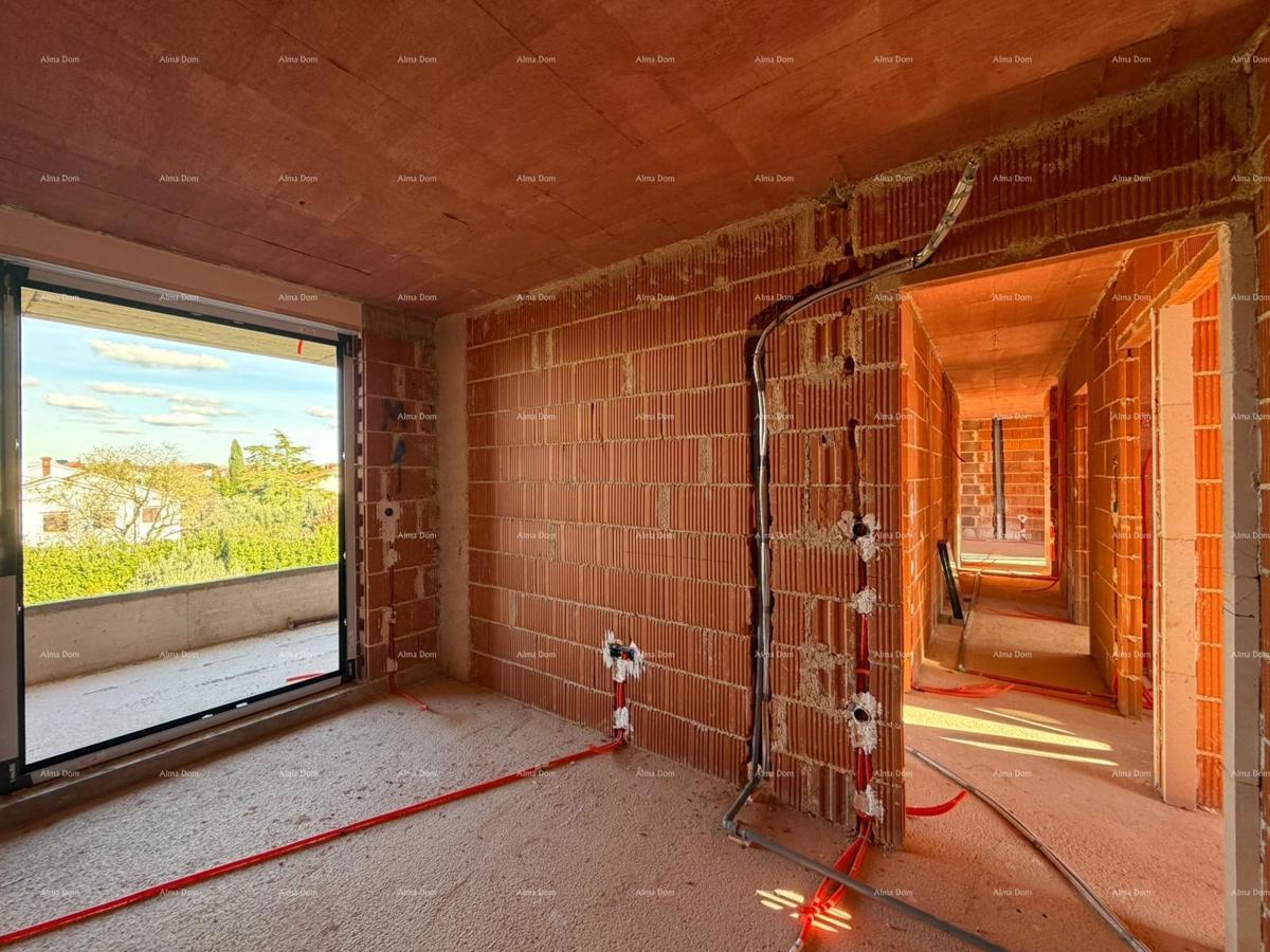 Prodaja modernih stanov v novem stanovanjskem projektu, pogled na morje, Štinjan, B4