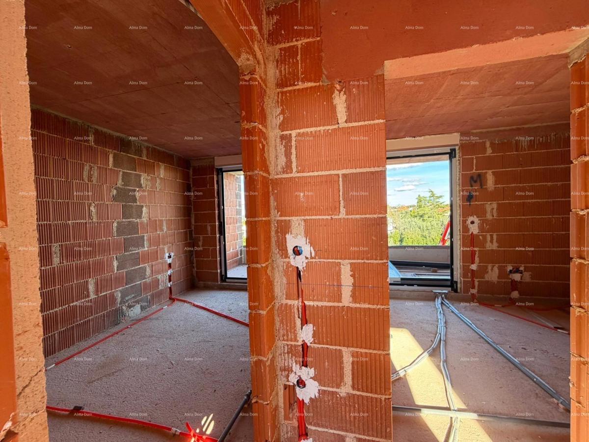 Prodaja modernih stanov v novem stanovanjskem projektu, pogled na morje, Štinjan, B4