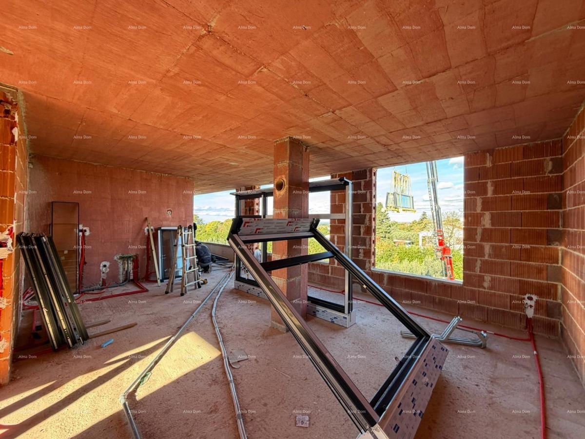 Prodaja modernih stanov v novem stanovanjskem projektu, pogled na morje, Štinjan, B4