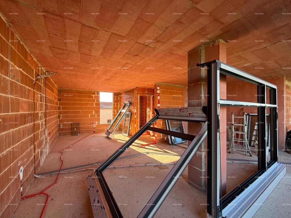 Prodaja modernih stanov v novem stanovanjskem projektu, pogled na morje, Štinjan, B4