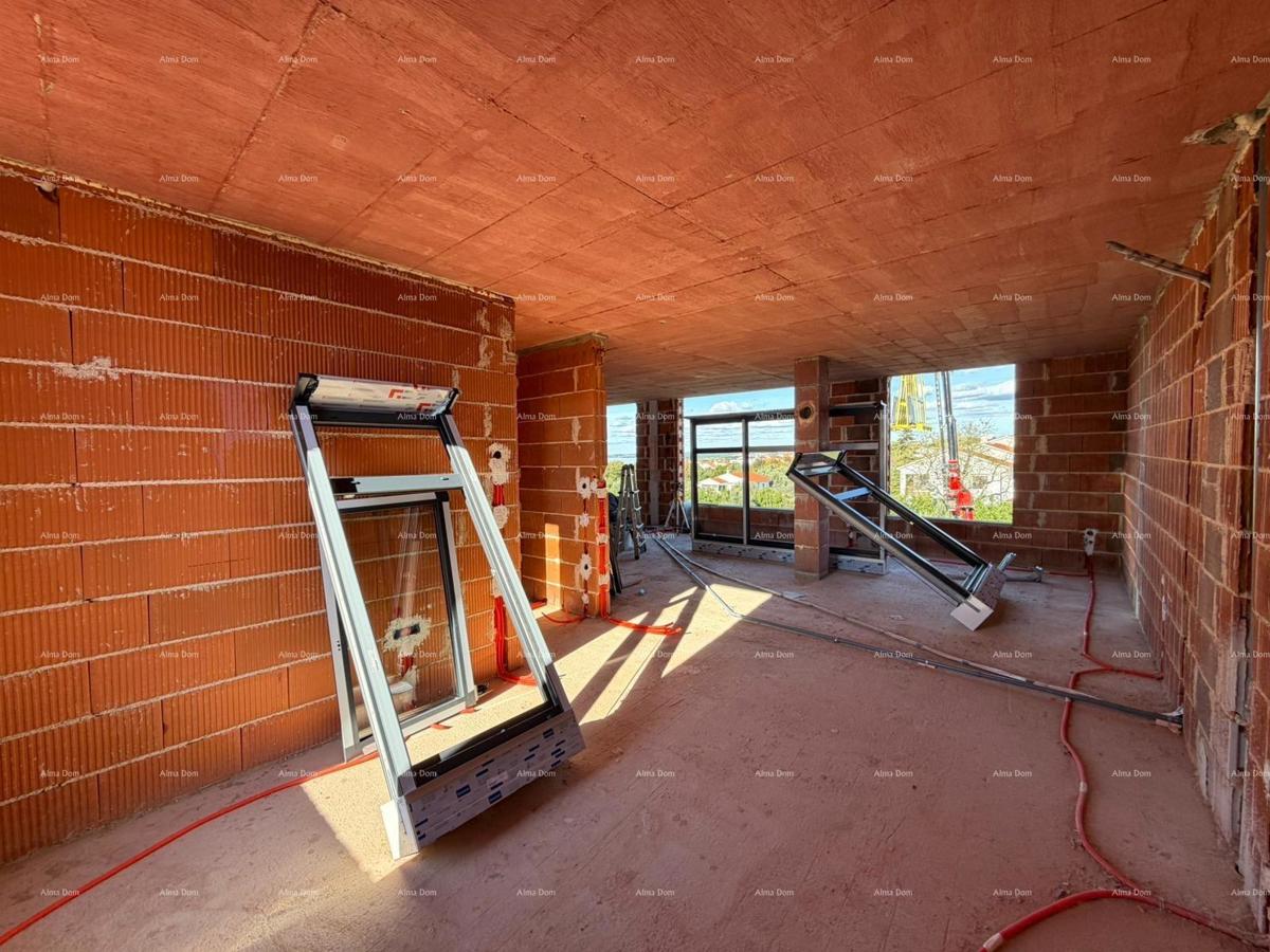 Prodaja modernih stanov v novem stanovanjskem projektu, pogled na morje, Štinjan, B4